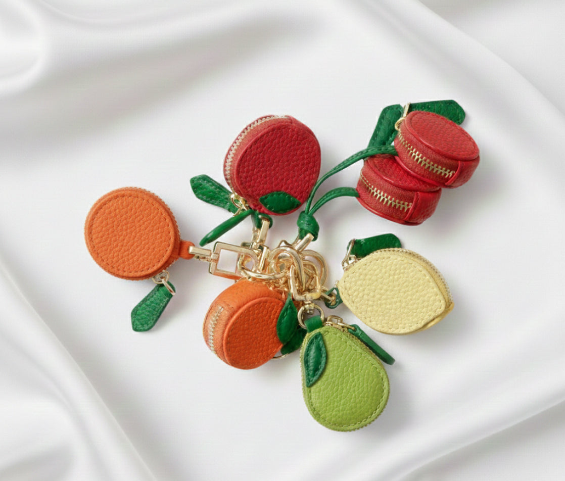 Apple Coin Purse Charm