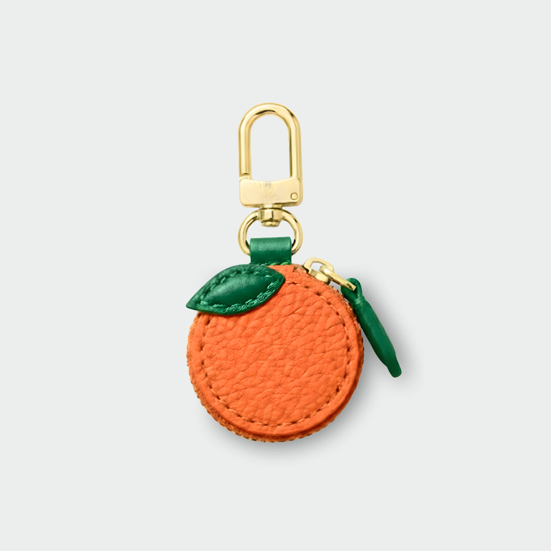 Orange Coin Purse Charm