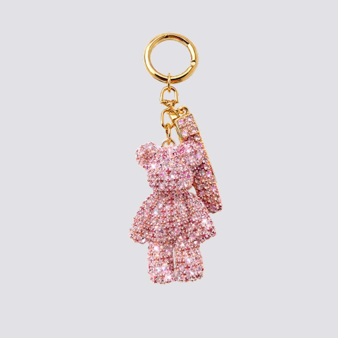Crystal Bear Charm